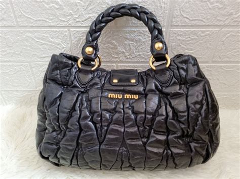 miu miu matelasse ebay